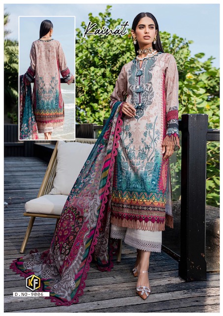 Keval Kainat Vol 9 Karachi Cotton Dress Material Collection